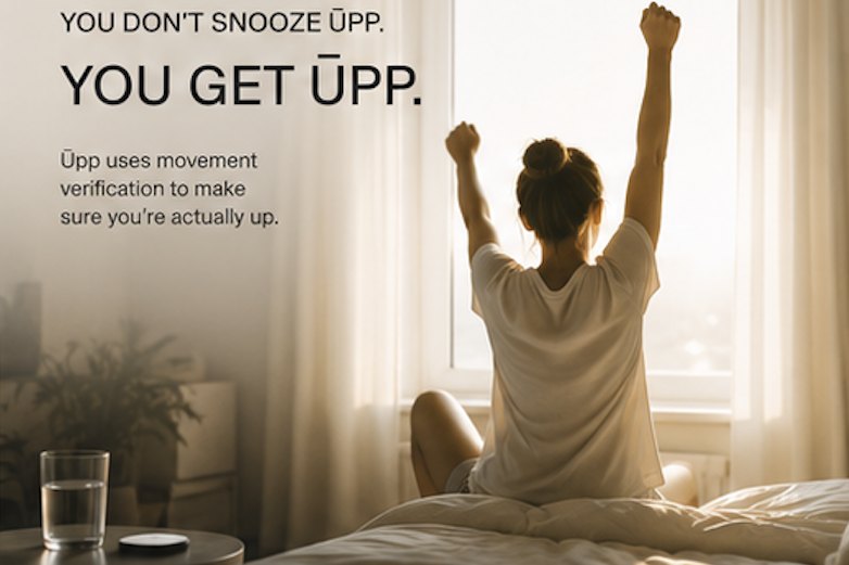 Ūpp campaign: you don't snooze Ūpp, you get Ūpp
